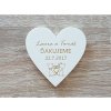 LYMFY | Svadobné magnetky B mačiatka dole 5,5x5,5cm | prírodné drevo