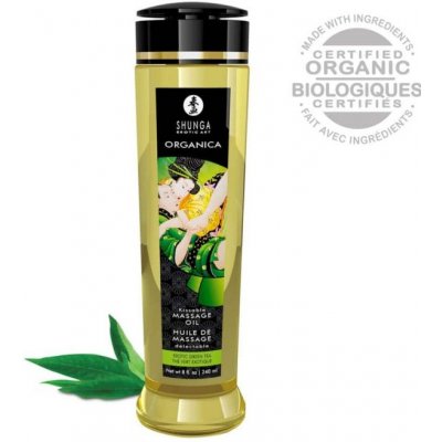 Shunga Erotic Massage Oil ORGANICA Exotic Green Tea 240 ml