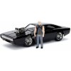 Autíčko Dodge Charger 1970 Fast & Furious Jada kovové s otvárateľnými časťami a figúrkou Dominic Torreto dĺžka 21 cm 1:24