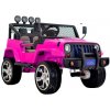 LEAN CARS Auto na batérie S2388 Jeep Pink 4x45W