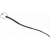 Whips Primal Bond Pig Tail Whip Black, kožený bičík 77 cm