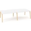 Interier-Ricany Pracovné stoly Bench ALFA ROOT 280x160cm, biely