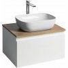 Aqualine ALTAIR II ALTAIR skrinka s doskou 62,5 cm, biela/dub emporio AI267-02