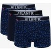 3 PACK pánske boxerky Atlantic 3MH-173 - Modrá / 2XL