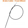 Náhradné Diely na KuKirin C1 Pro Diel: Brzdové lanko - predné koleso