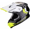 Moto prilba SCORPION VX-16 EVO AIR FUSION čierno/fluo žltá - Veľkosť XL