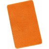 Kúpeľňová predložka 60x100cm Bludisko oranžové