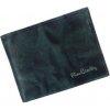 Pierre Cardin FOSSIL TILAK12 8805 RFID modrá pánska kožená peňaženka 12,5 x 9,5 cm