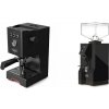 Gaggia Classic UP, black + Eureka Mignon Turbo, BL black