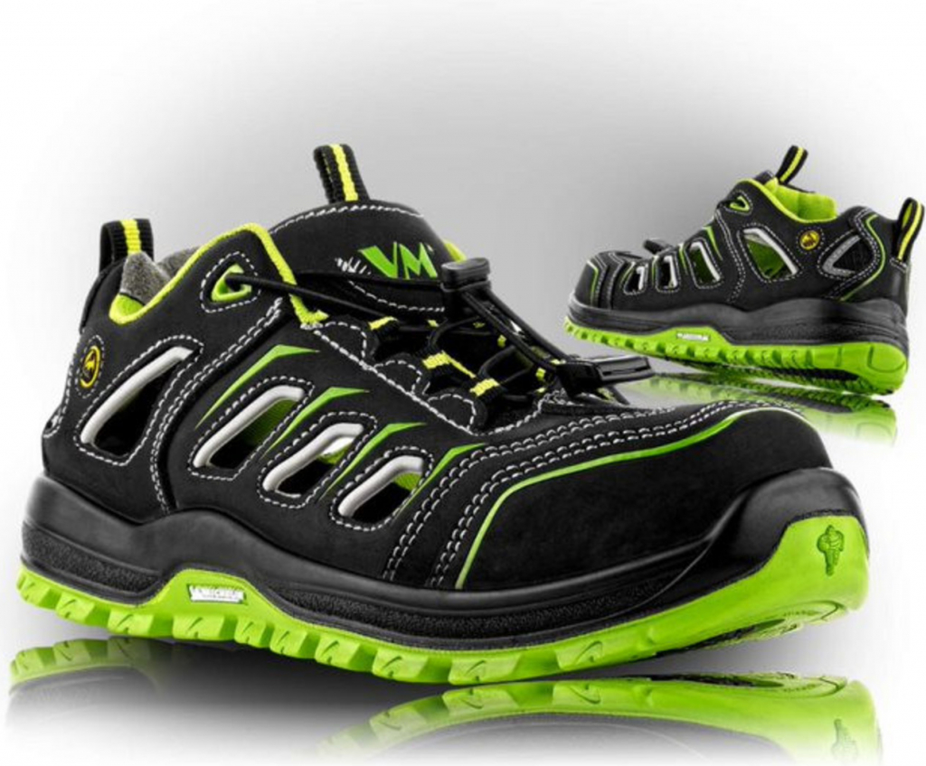 VM Footwear VANCOUVER S1 ESD obuv Čierna-Zelená od 67,09 € - Heureka.sk