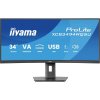 Iiyama ProLite XCB3494WQSU-B1 LED monitor 86.4 cm (34 palca) En.trieda 2021 F (A - G) 3440 x 1440 Pixel UWQHD 0.4 ms DisplayPort VA LED; XCB3494WQSU-B1