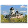 Maľovanie podľa čísel - Hrad Karlštejn 03 - 120x80 cm, plátno vypnuté na rám - výroba CZ