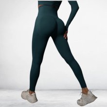 Push-up leginy dark black green