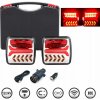 2x SVETLÁ ZADNÉ PRÍVESY NA MAGNET LED KUFOR 12V/24V