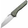 CIVIVI C23060-2 Nugz vreckový nôž 8 cm, Satin, zelená, Micarta