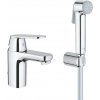Umývadlová batéria GROHE Eurosmart Cosmopolitan s bidetovú spŕškou chróm 23125000