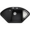 Blanco Delta II granitový drez 105.7x57.5 cm antracitová 523656
