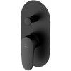 Cersanit Inverto Batéria pod omietku, na 2 spotrebiče, s telesom, čierna S951-282