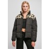 Urban Classics Ladies AOP Sherpa Mixed Puffer