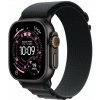Apple Watch Ultra 3 GPS + Cellular 49mm Black Titanium Case with Black Alpine Loop - Medium MF0V4QC/A