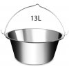 Lux LK-13 Nerezový kotlík na guláš KLASIK, 13l