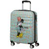 Príručný cestovný kufor American Tourister - Wavebreaker Spinner 55 Disney FL/ Minnie Pastel Dots [152579-A458]