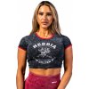Dámske tielko Nebbia NEBBIA x OLYMPIA Washed Crop Top GOLDEN AGE 782 black L