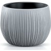 Kovotvar Kvetinac Beton Bowl ,144x110 mm sivý