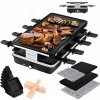 Raclette elektrický gril KESSER DOSKA čierna 1200 W