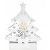 Solight LED kovový vianočný stromček 2x AA