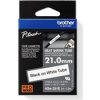 BROTHER smršťovací bužírka - HSE-251E bílá pro H300 H500 E550 P700 P750 D800 P900 P950 - 21mm / 4,2-13,5mm / 3:1