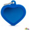 My family známka Hushtag srdce modrá 1 ks HTA02BLUE