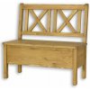 Drewmax Lavice NR702 Hnědý včelí vosk 120cm