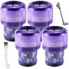 4 x Filter pre vysávač Dyson V11 SV14 V15 Animal Detect Absolute