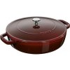 STAUB CHISTERA panvica na pečenie so samotesniacim vekom 24 cm/2,4 l grenadína