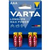 VARTA Longlife Max Power AAA 4 ks 4703101404