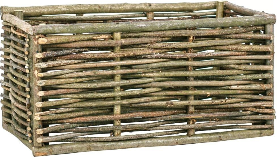 Petromila vidaXL Vyvýšený záhon 80x40x40 cm, lieskové drevo