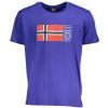 Pánske Tričko s krátkym rukávom NORWAY 1963 - Modrá Farba: Modrá, Veľkosť: XL
