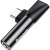 Baseus CATL41-01 Rozbočovač USB-C/3.5mm, černý