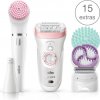 Braun Silk-épil 9 81683682 epilátor 40 pinzety/pinziet Biela, Ružová (BR4210201222996)