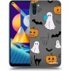Picasee silikónový čierny obal pre Samsung Galaxy M11 - Spooky crew