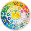 New Classic Toys 18253 okrúhle hodiny puzzle FSC