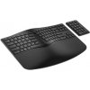 HP Ergonomická bezdrôtová klávesnica 965 CZ/SK (7E756AA#BCM) WiFi (USB prijímač) / Bluetooth / Lokalizácia SK / CZ / Numerická časťČierna