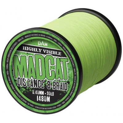 Madcat Šnúra Distance Braid-Priemer 0,40 mm / Nosnosť 70 lb / Návin 1480 m