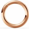 Piercingový prsteň DF 6112 z ružového zlata