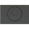 Geberit Sigma10 - Elektronické ovládanie splachovania, batériové napájanie, easy to clean, matná čierna 115.891.DW.6