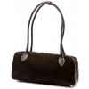 Dámska kožená kabelka cez rameno Luka 24-083 hnedá 34 x 17 x 9 cm