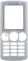 Kryt Sony Ericsson W810i predný biely