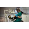 Dentálna hygiena s pieskovaním a profesionálne bielenie zubov v Olympia Dental Clinic v Prešove