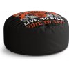 Sablio taburet Circle Harley-Davidson Live to ride, ride to live: 40x50 cm